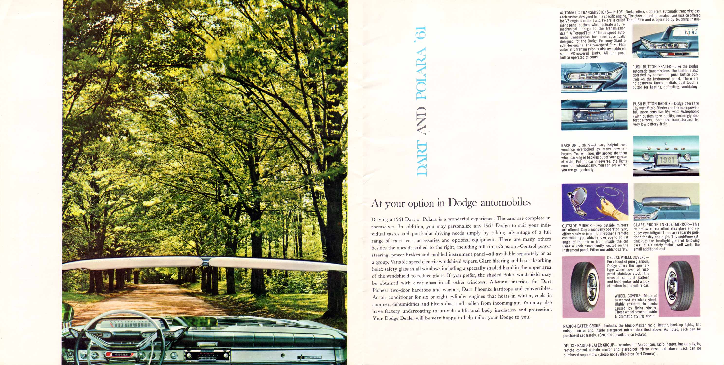 1961 Dodge Dart And Polara Prestige Brochure Page 7